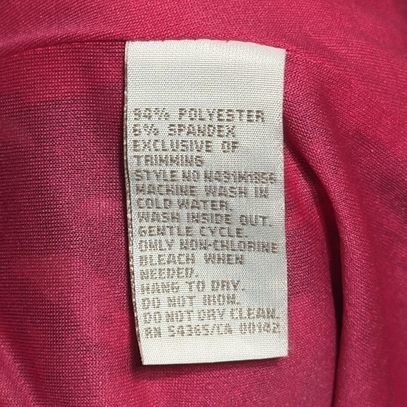 TANJAY Floral Zip Jacket Size M - Picture 5 of 5